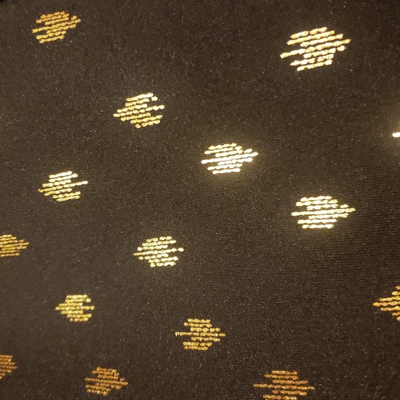 TAHARI WOMEN'S BLAZER, GOLD FOIL/BLACK, SIZE S, ORIGINALLY $116 - Picture 6 of 9